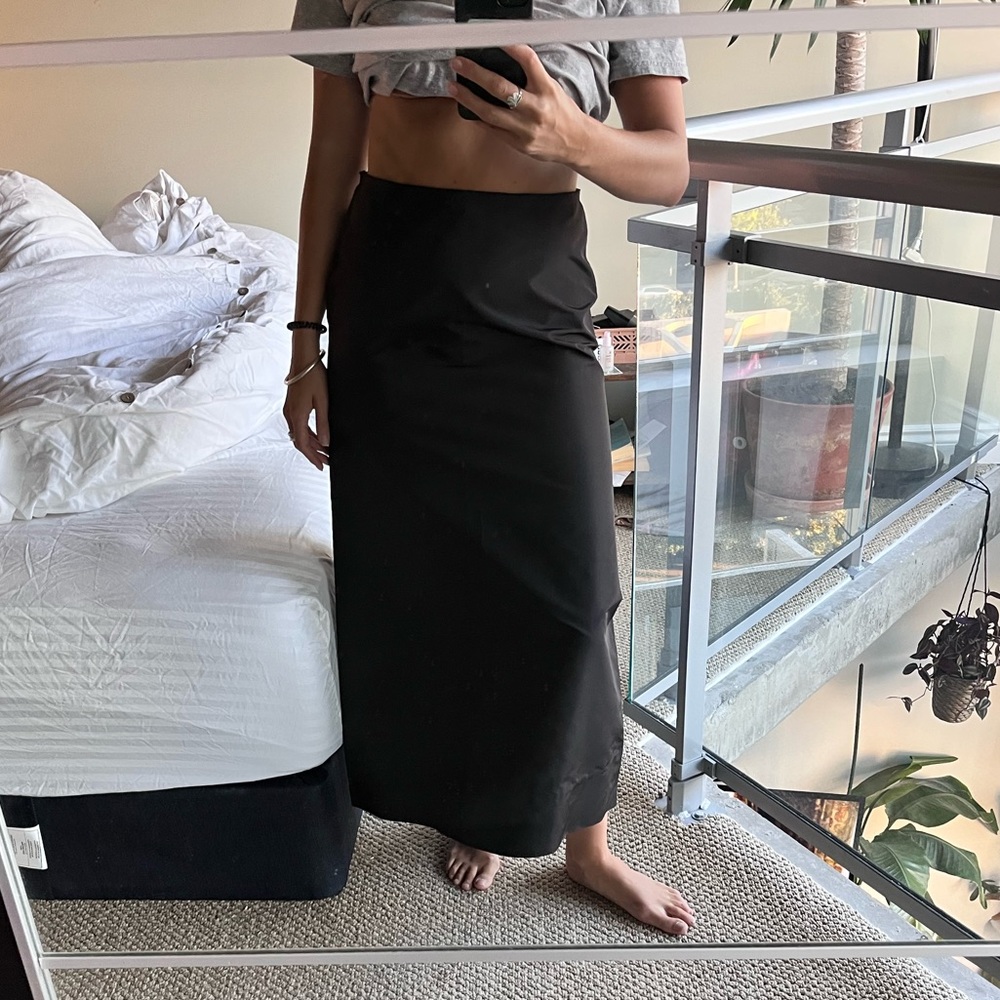 Prada nylon skirt, size 40, good for size small!